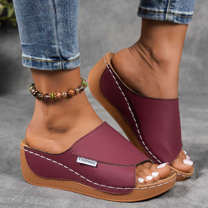 ELISE | Orthopedic Wedge Slip-On Sandals