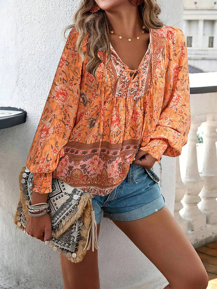 ELIRA | Boho Peasant Blouse