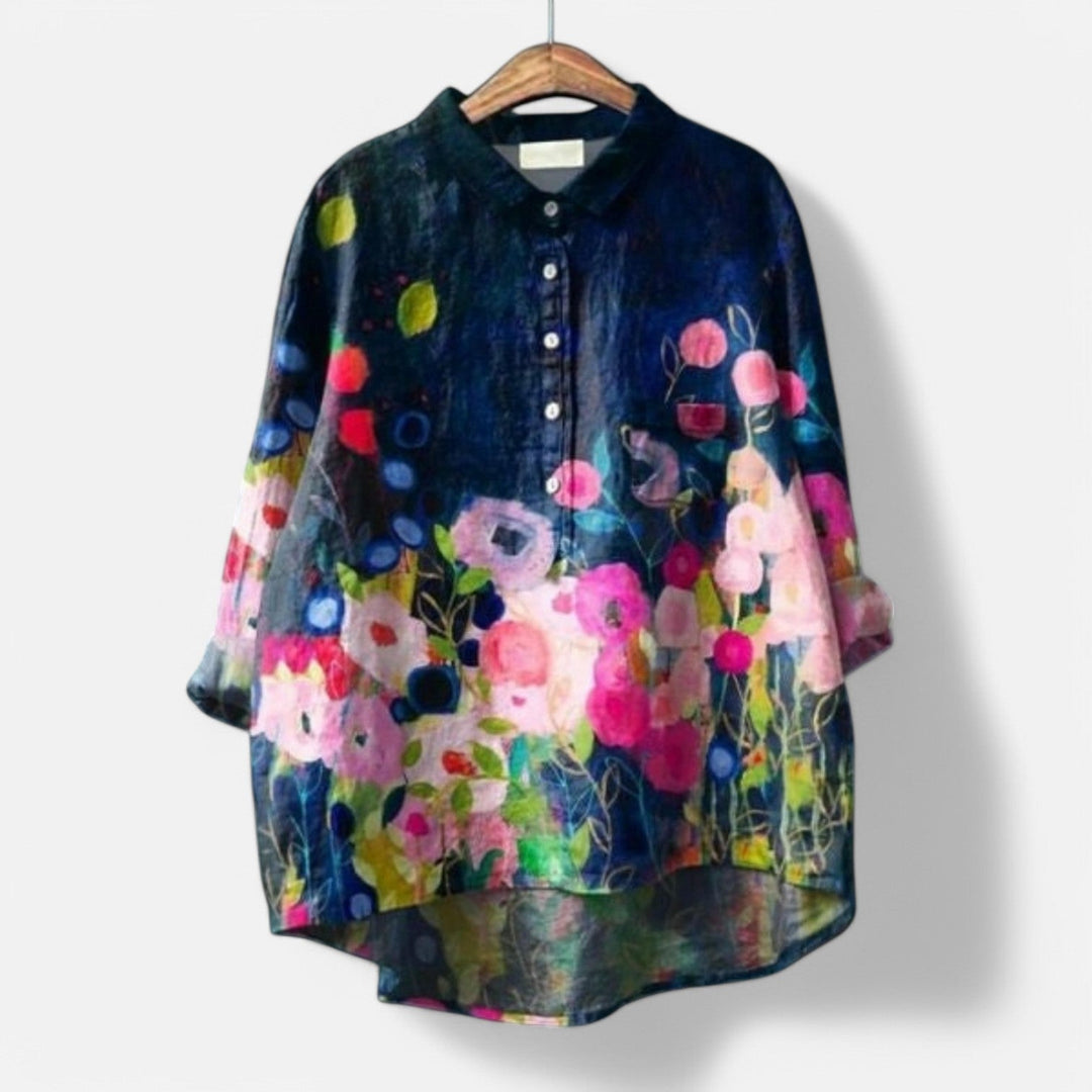 MAIREN | Floral Blouse