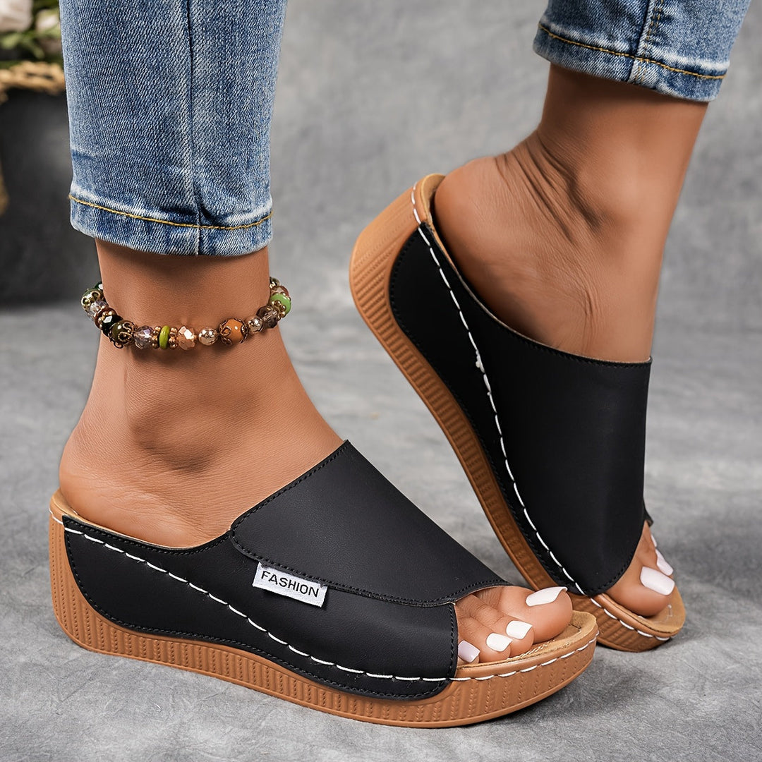 ELISE | Orthopedic Wedge Slip-On Sandals