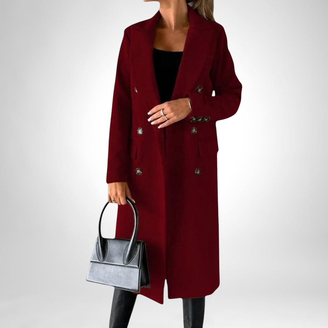 REVANA | Women's Reversible Winter Coat
