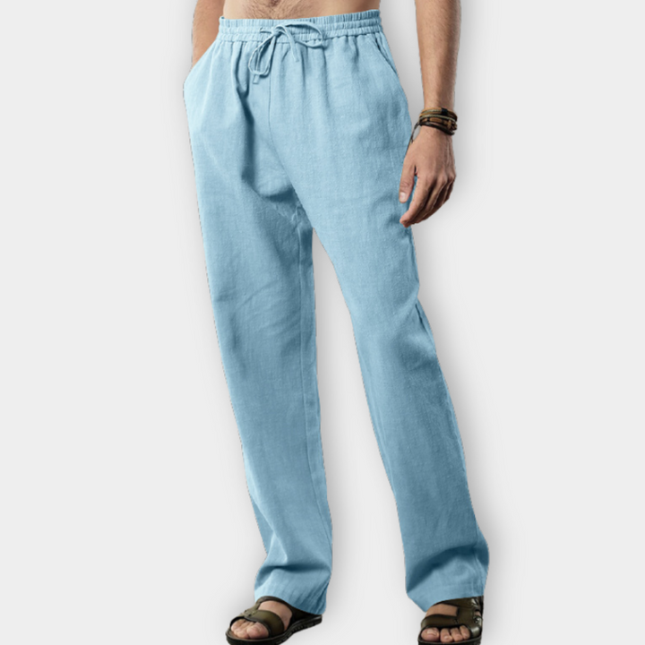 CALVANO | Linen Trousers