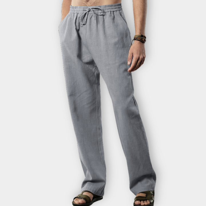 CALVANO | Linen Trousers