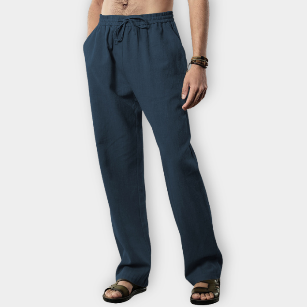 CALVANO | Linen Trousers