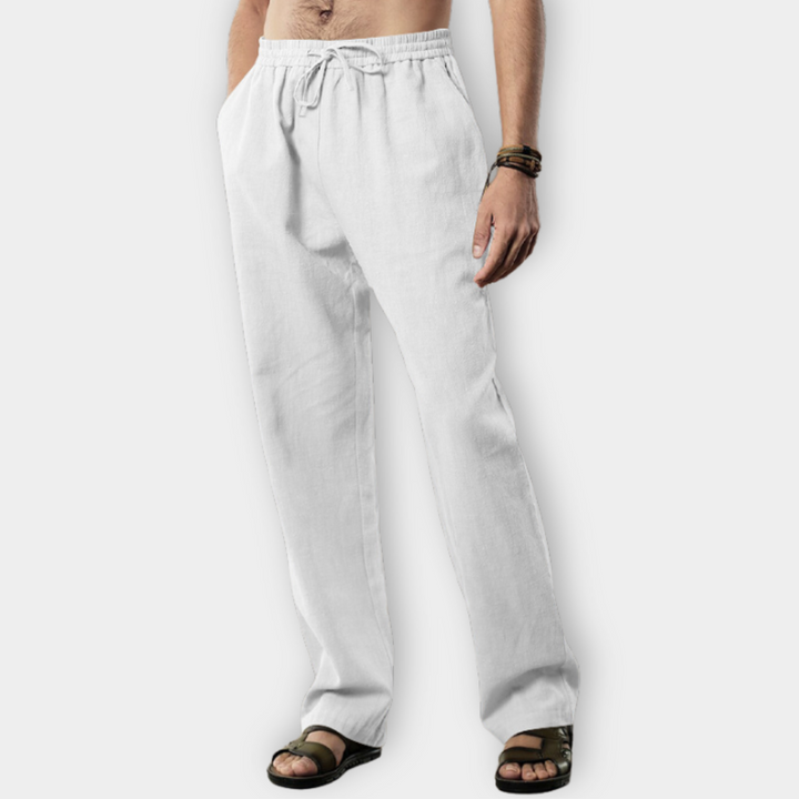 CALVANO | Linen Trousers