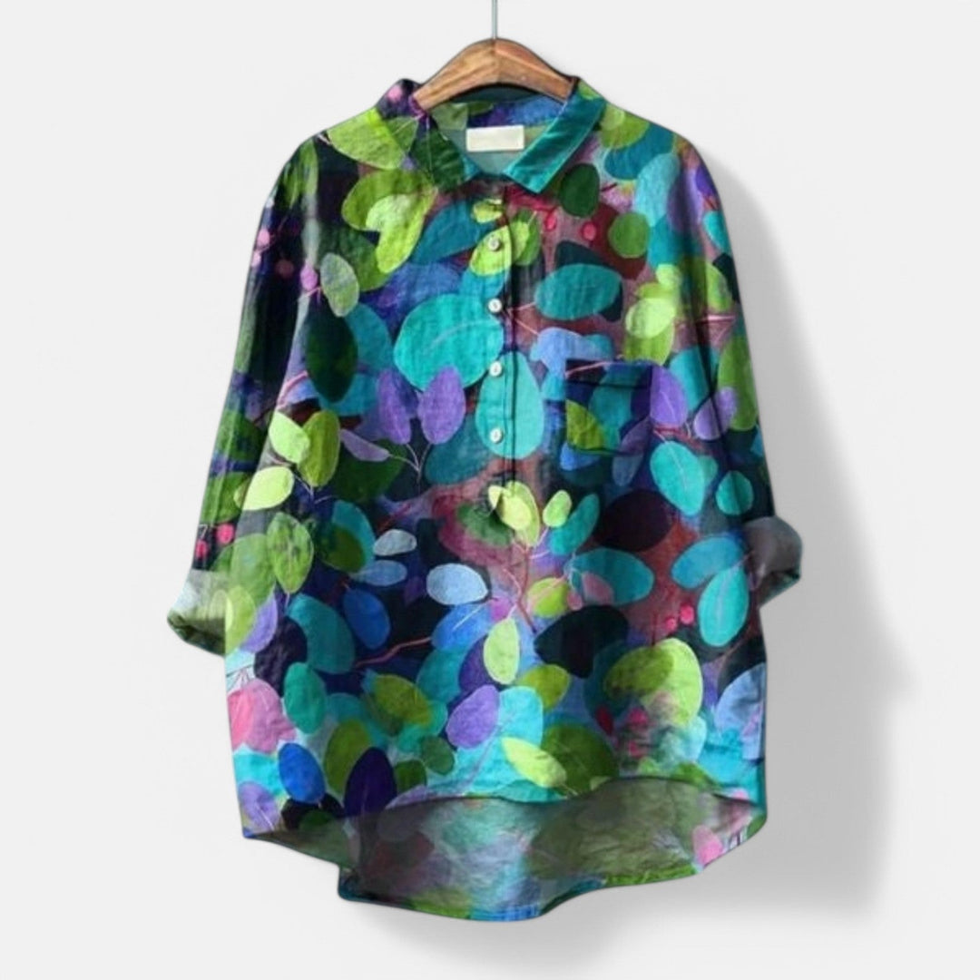 MAIREN | Floral Blouse