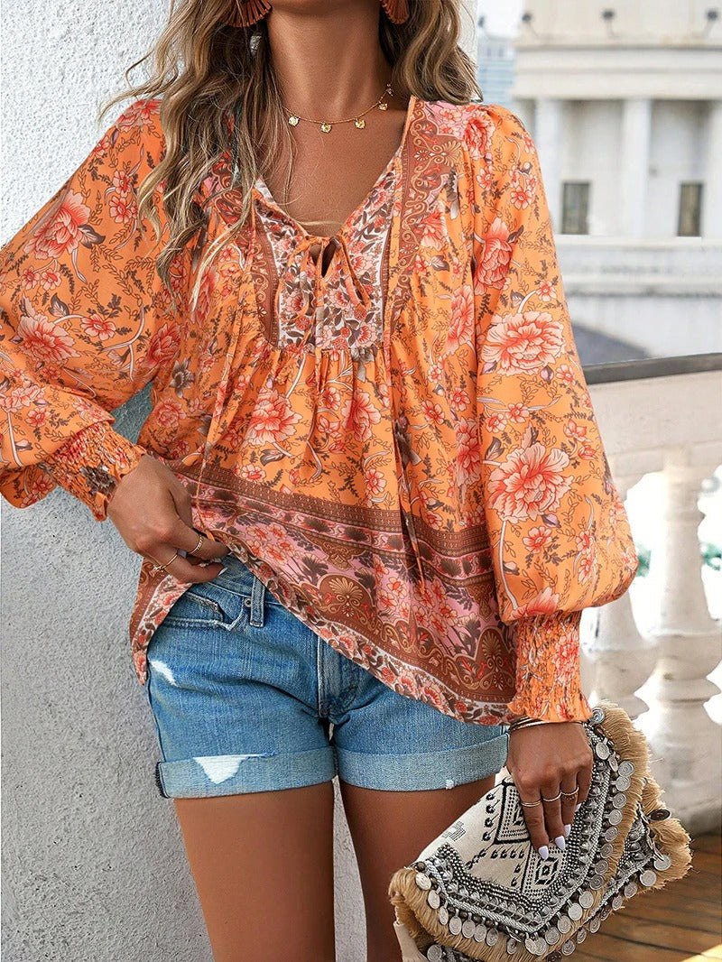 ELIRA | Boho Peasant Blouse