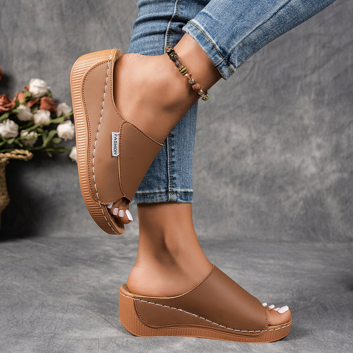 ELISE | Orthopedic Wedge Slip-On Sandals