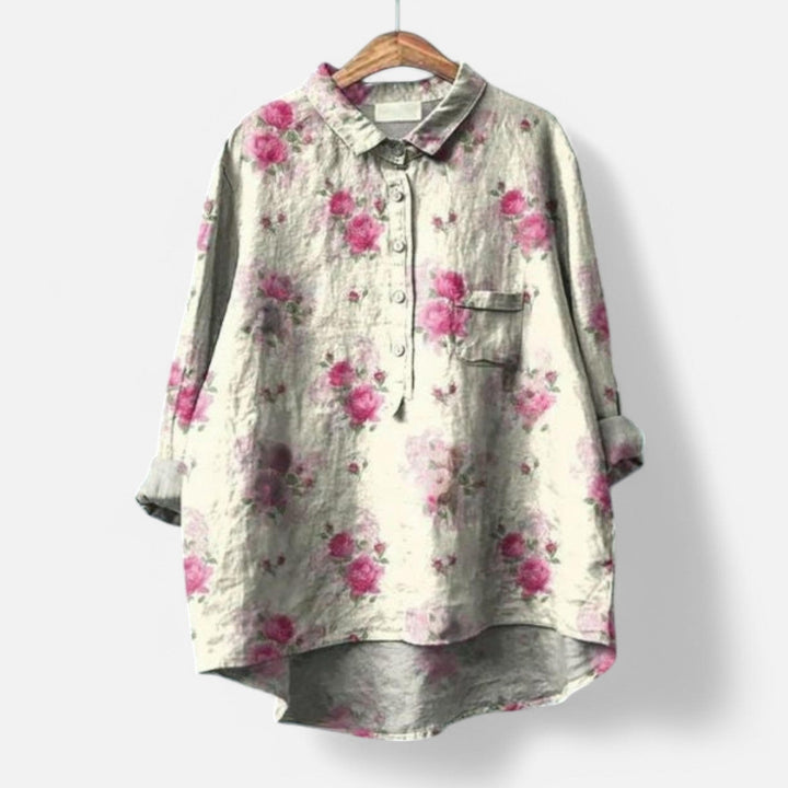 MAIREN | Floral Blouse