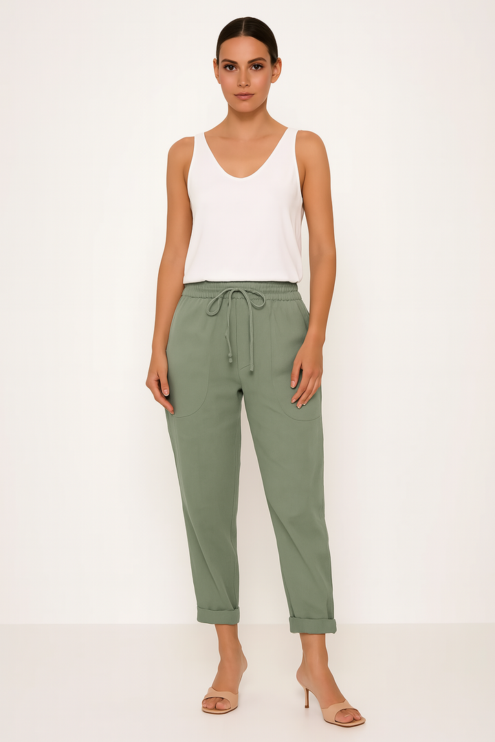 MERAYA | Loose Pocket Pants