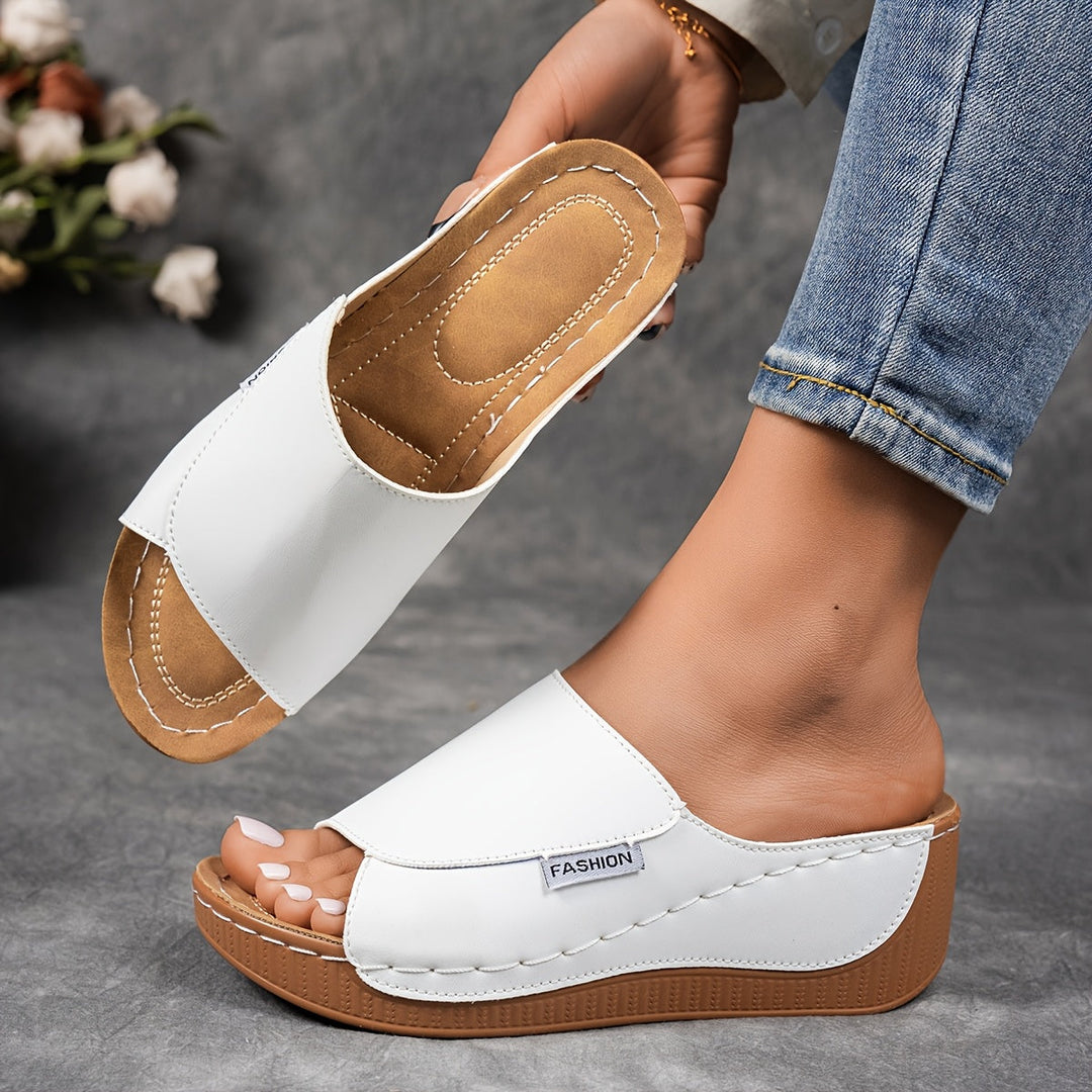 ELISE | Orthopedic Wedge Slip-On Sandals