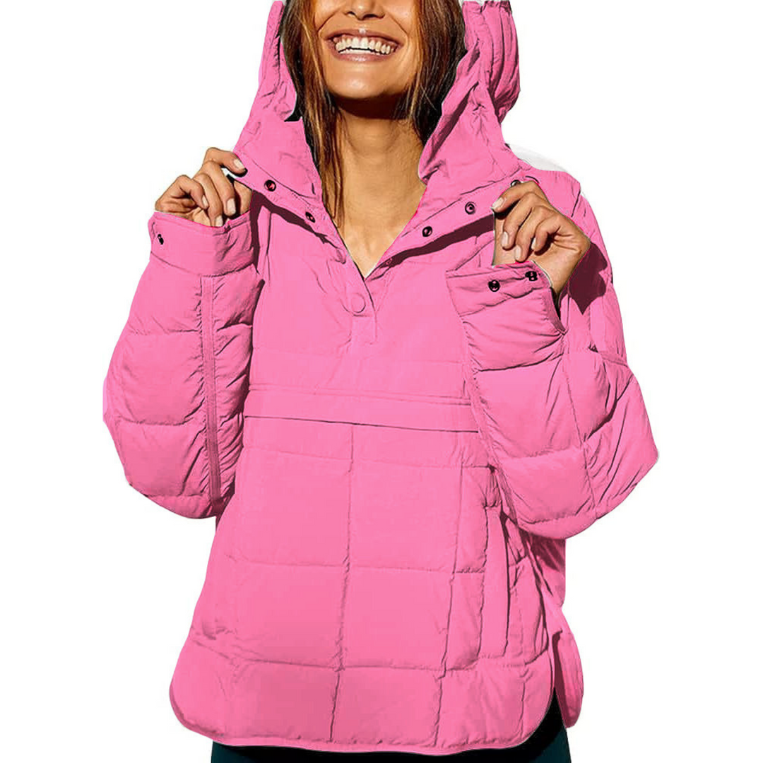 Joy | Oversized Hooded Pullover Hooded Jacket