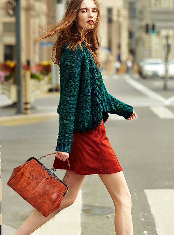 Ashley | Kiss-Lock Handbag