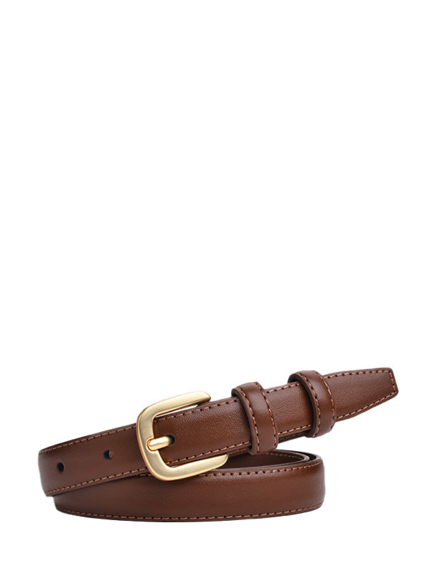 Elora | Slim Leather Belt