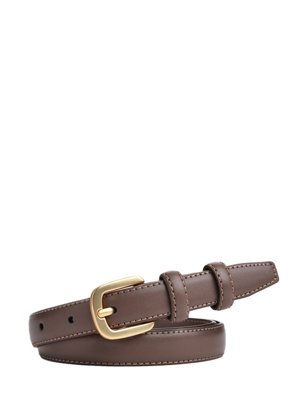 Elora | Slim Leather Belt