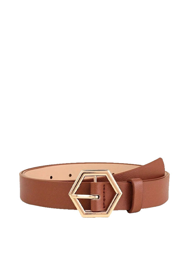 Vera | Geometric Buckle Belt