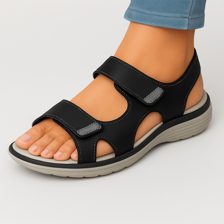 SONJA | Orthopedic Leather Sandals for All-Day Comfort