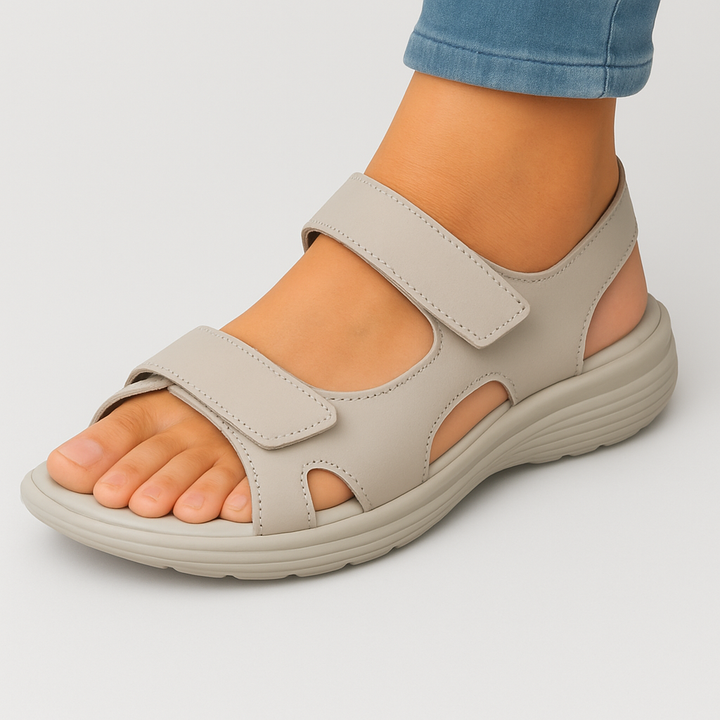 SONJA | Orthopedic Leather Sandals for All-Day Comfort