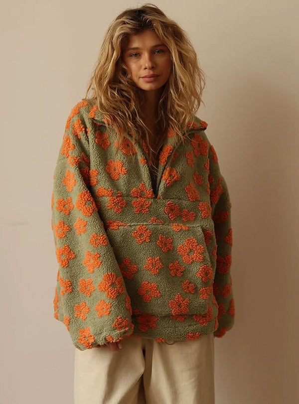 DAISY | FLEECE ZIP JACKET