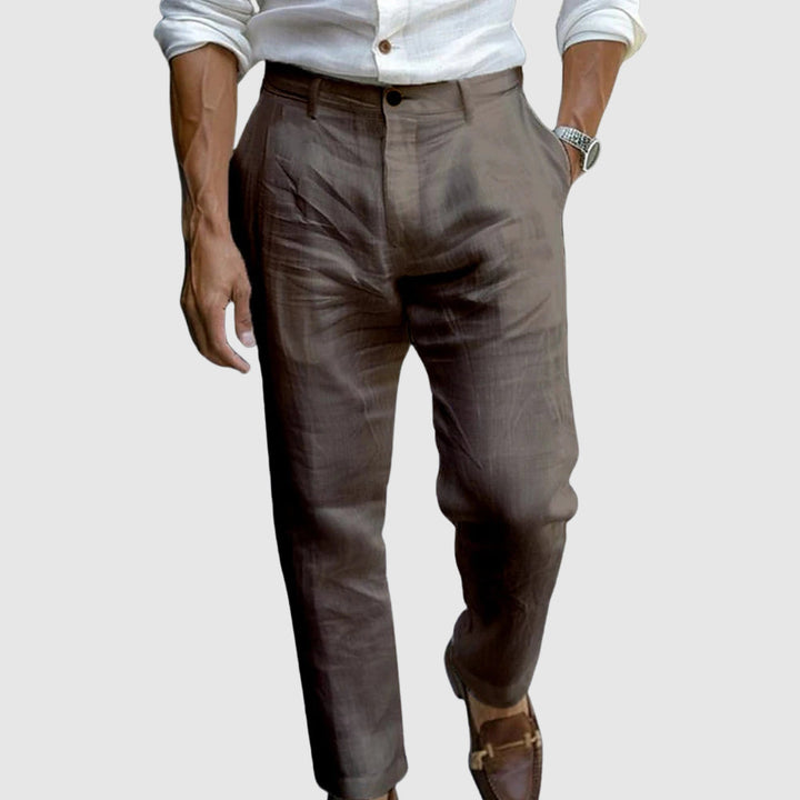 MORETTI | Premium Linen Trousers for Effortless Summer Elegance