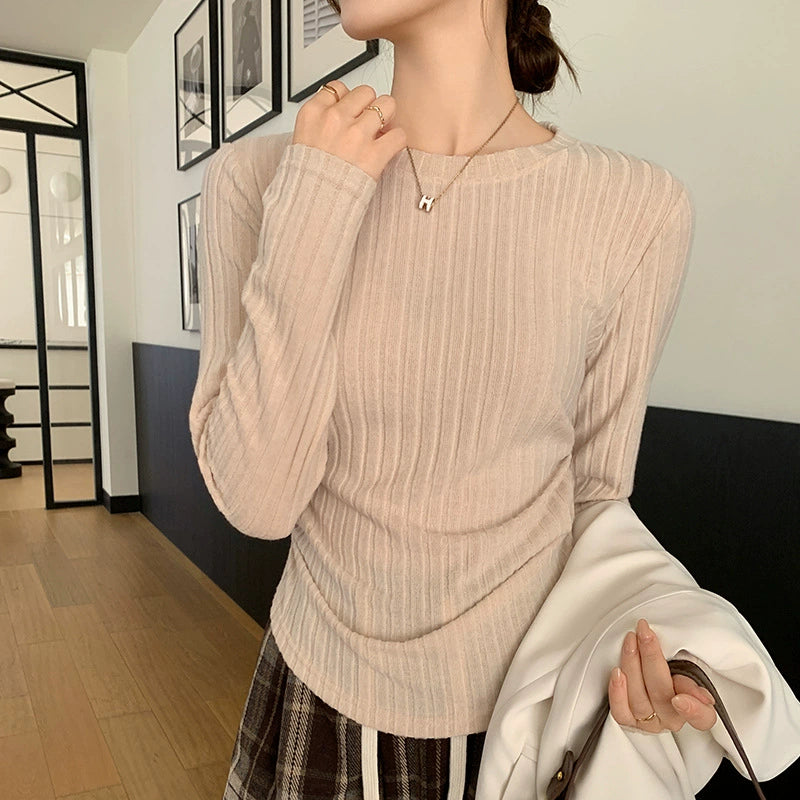 Isolde | Elegant Ribbed Knit Top