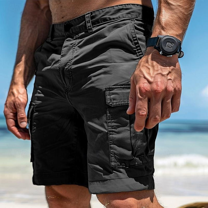 DREVAR | Cotton Cargo Shorts