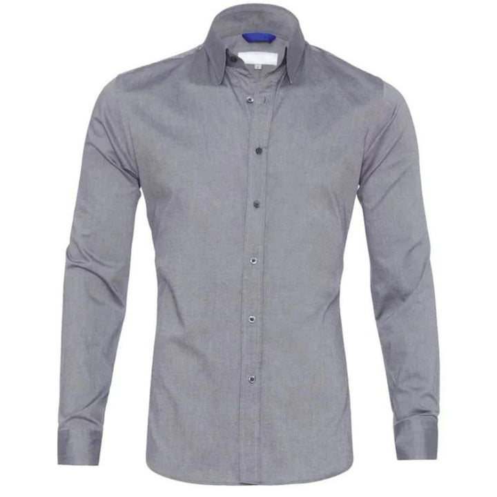KAVERO | Wrinkle-Free Zip-Up Shirt