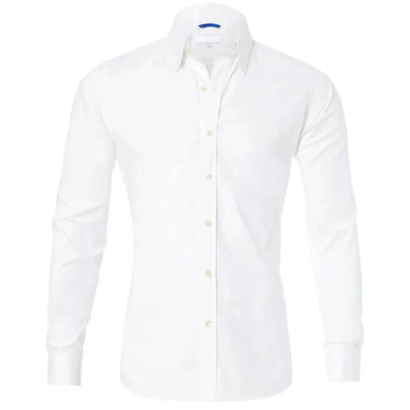 KAVERO | Wrinkle-Free Zip-Up Shirt