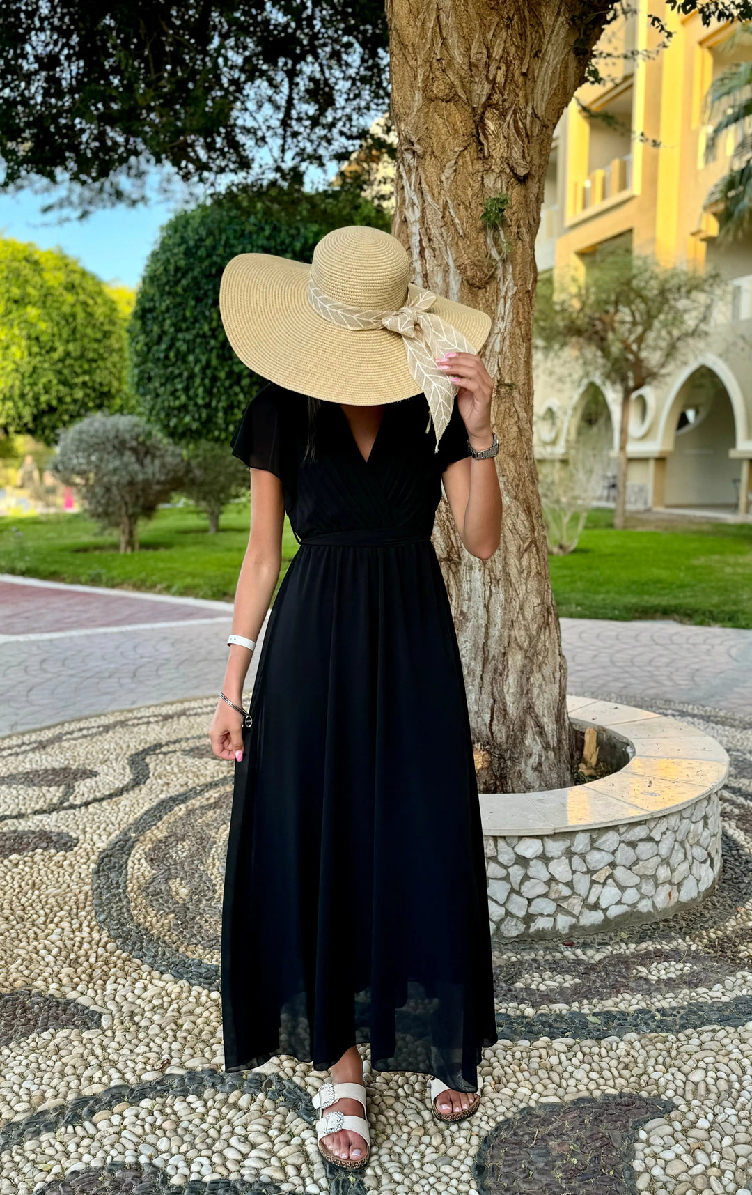 NINA | Elegant pleated dress for weddings & celebrations