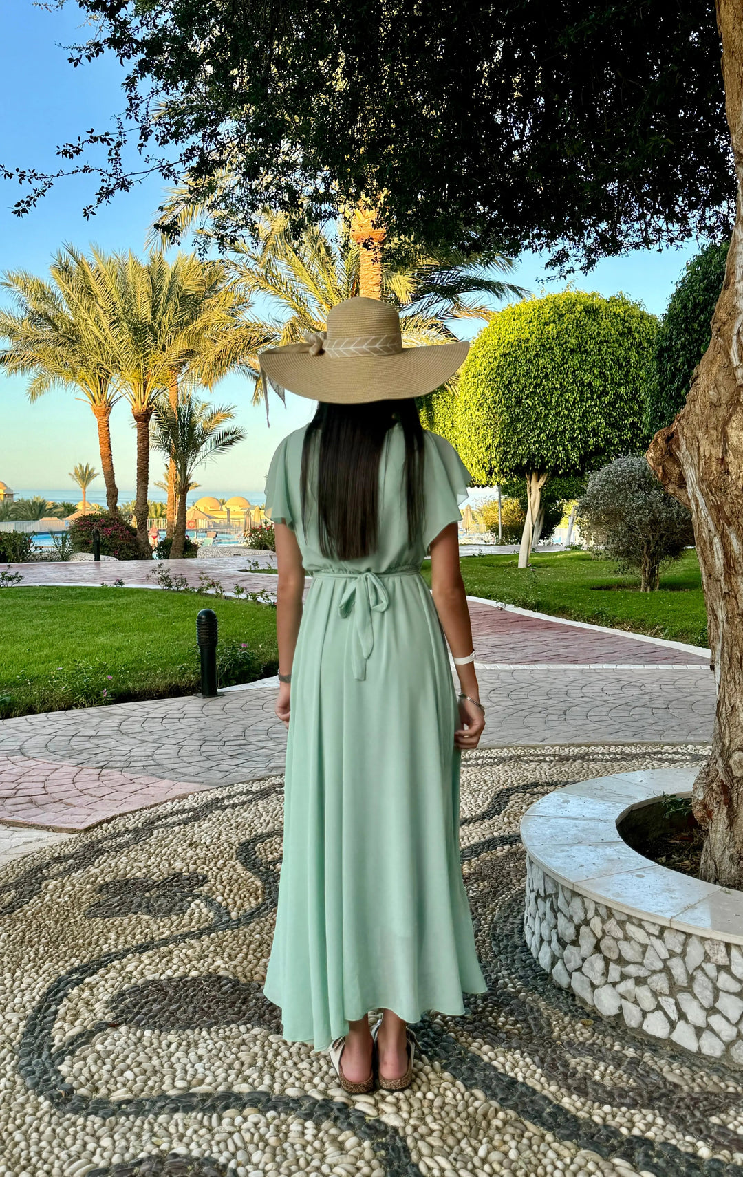 NINA | Elegant pleated dress for weddings & celebrations