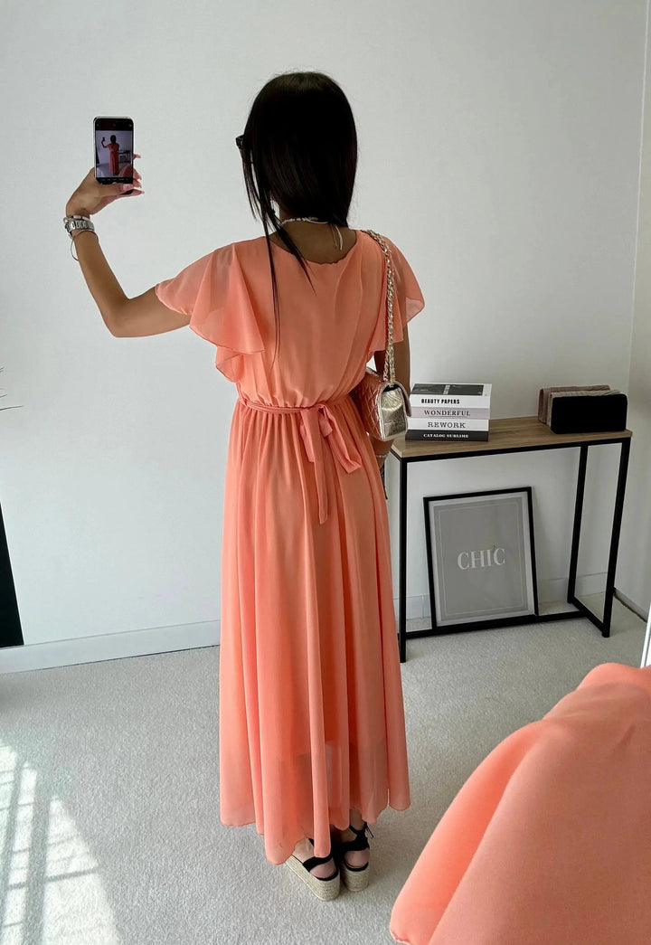 NINA | Elegant pleated dress for weddings & celebrations