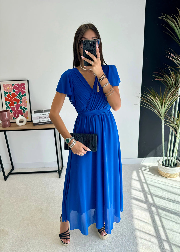 NINA | Elegant pleated dress for weddings & celebrations