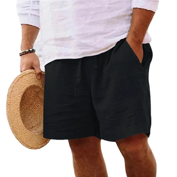 LEVANO | Linen Beach Shorts