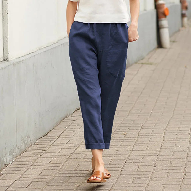 MERAYA | Loose Pocket Pants