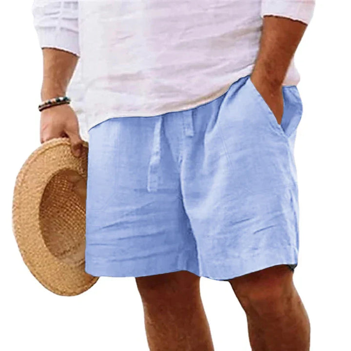 LEVANO | Linen Beach Shorts