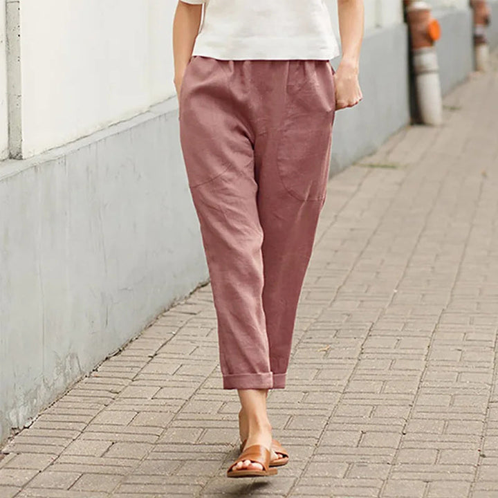 MERAYA | Loose Pocket Pants