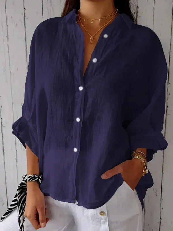 SAIRA | Casual Tie-Back Shirt