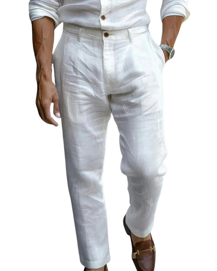 MORETTI | Premium Linen Trousers for Effortless Summer Elegance