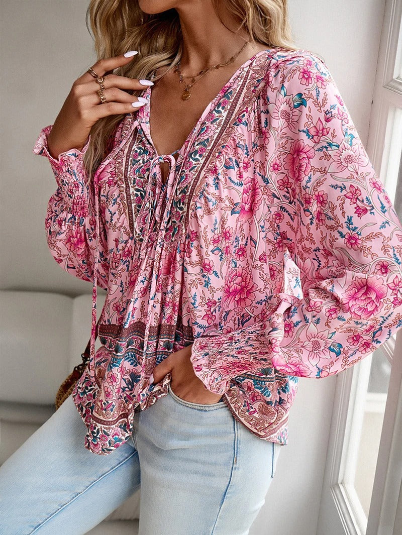 ELIRA | Boho Peasant Blouse