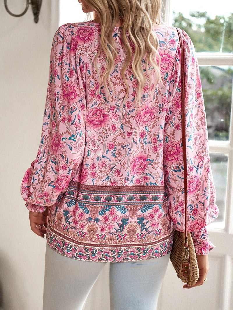 ELIRA | Boho Peasant Blouse