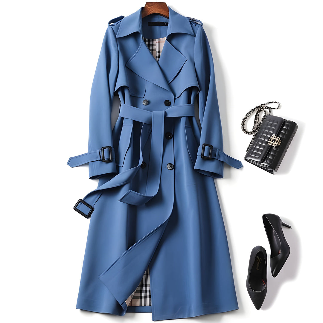 Vespera Rouge | Elegant Trenchcoat