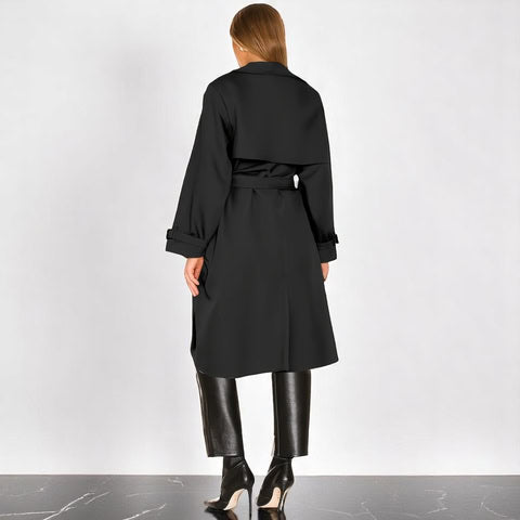Vespera Rouge | Elegant Trenchcoat