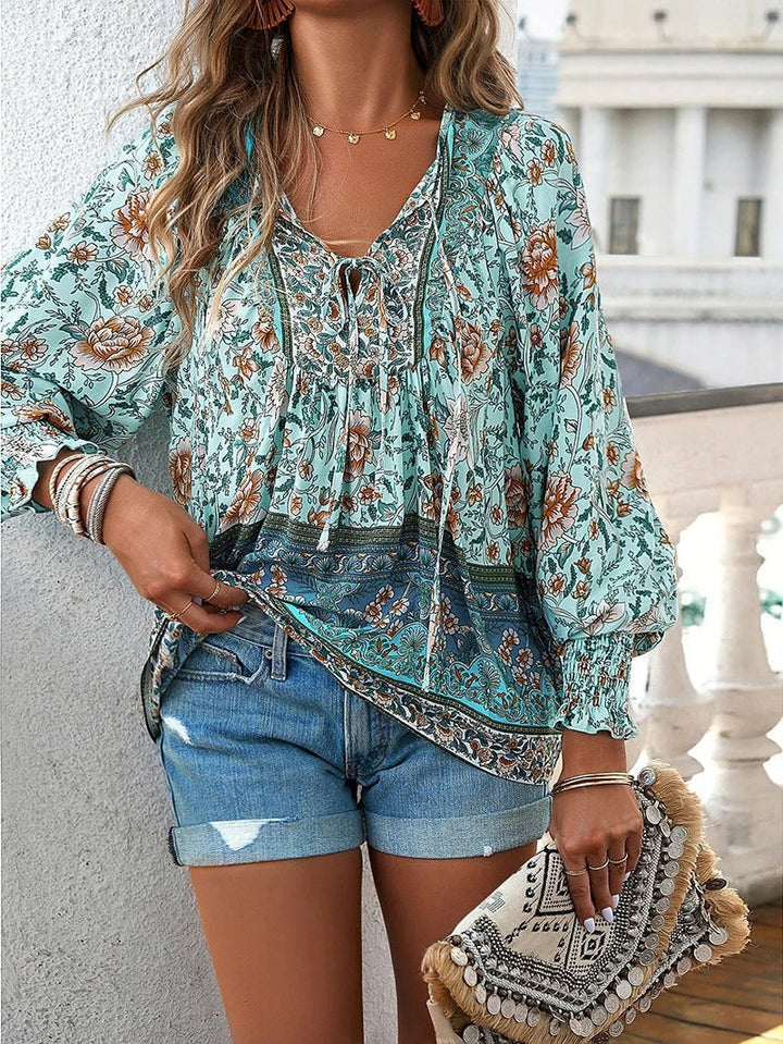 ELIRA | Boho Peasant Blouse