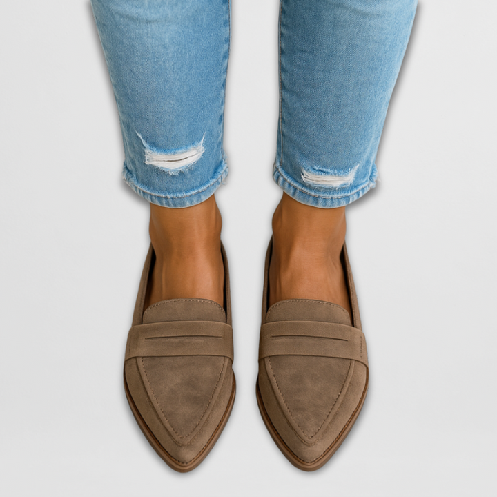 ZELENA | Elegant Suede Loafers