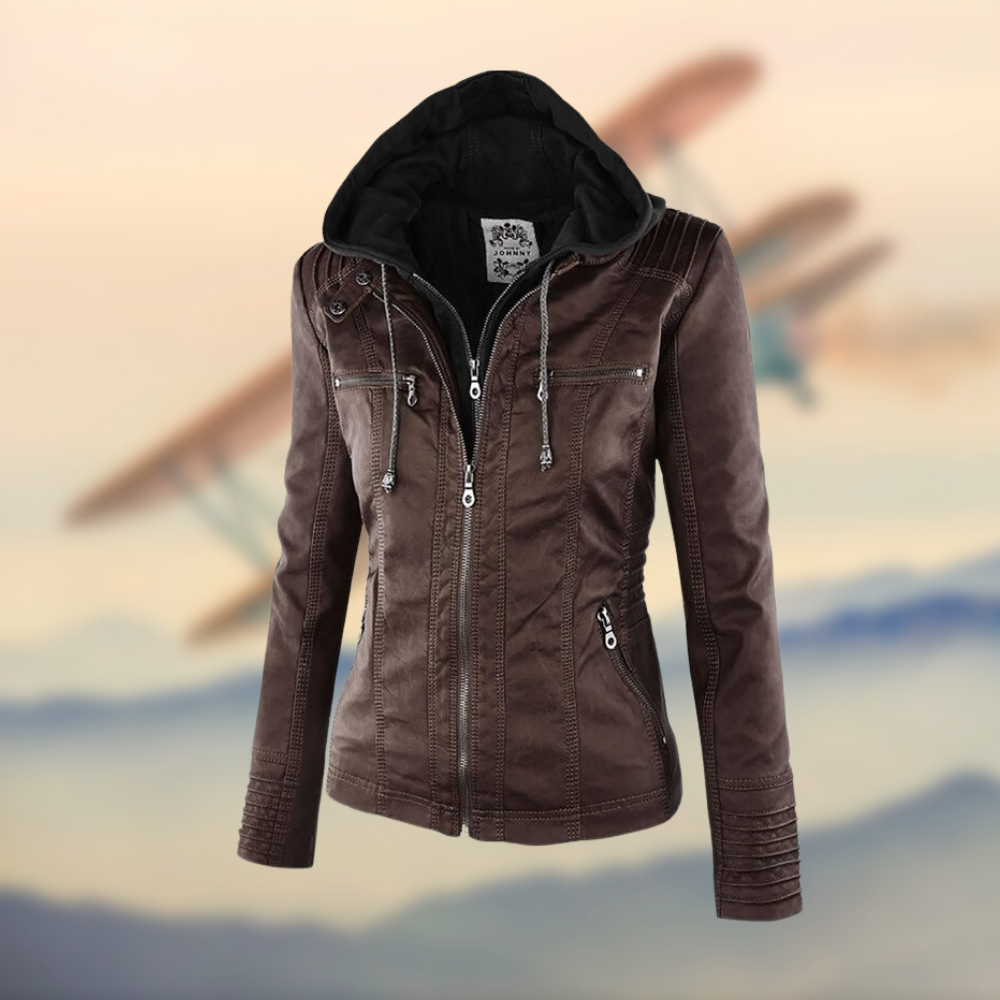 RAELLA | Handmade Italian leather jacket