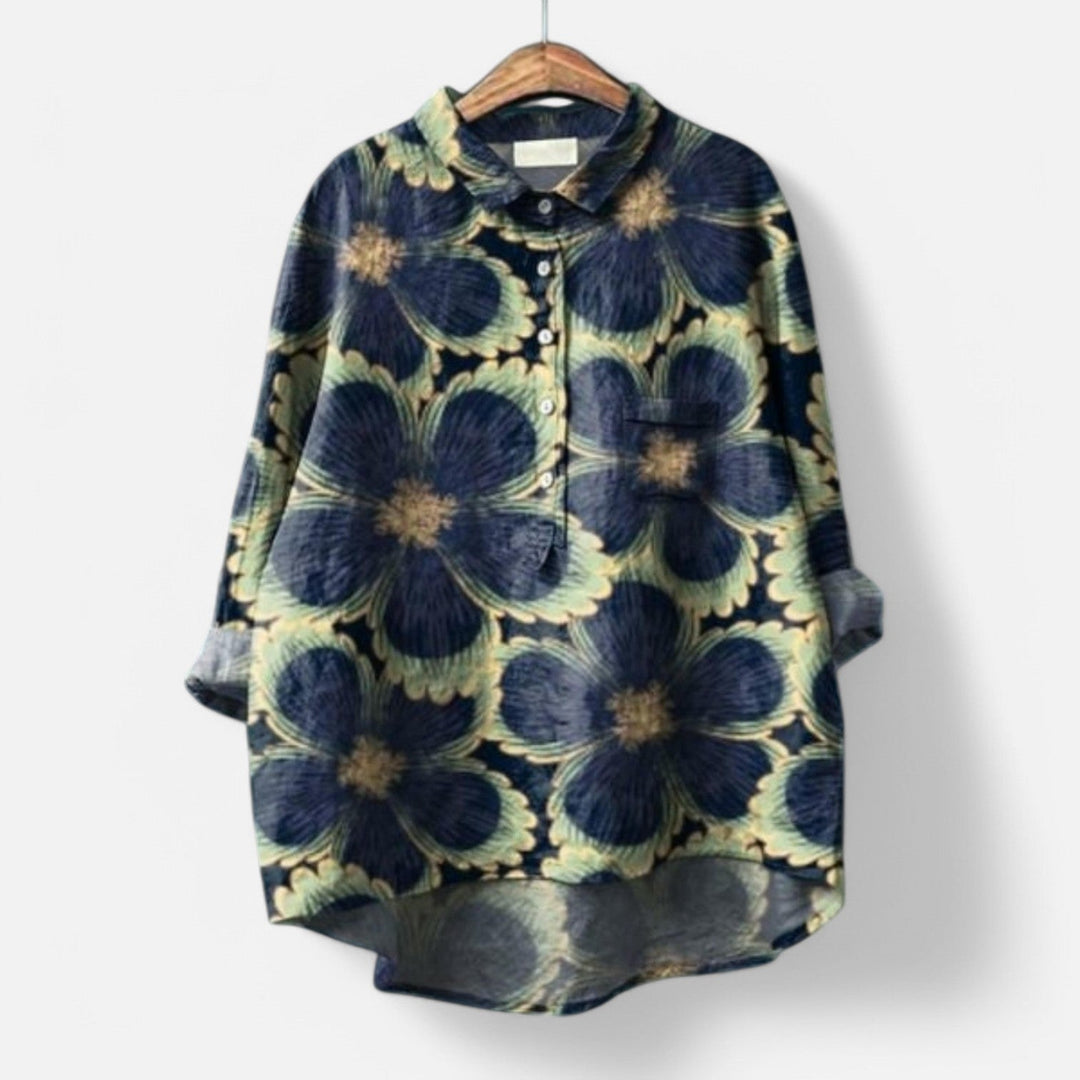 MAIREN | Floral Blouse