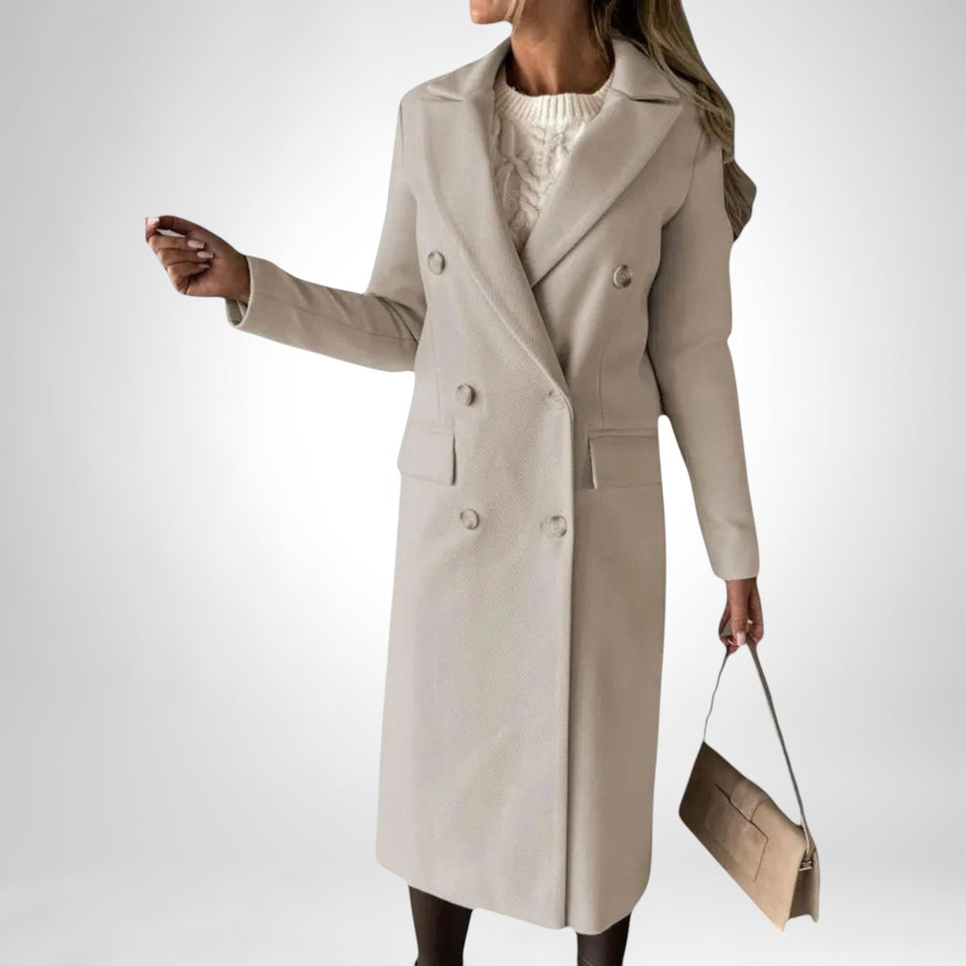 REVANA | Women's Reversible Winter Coat