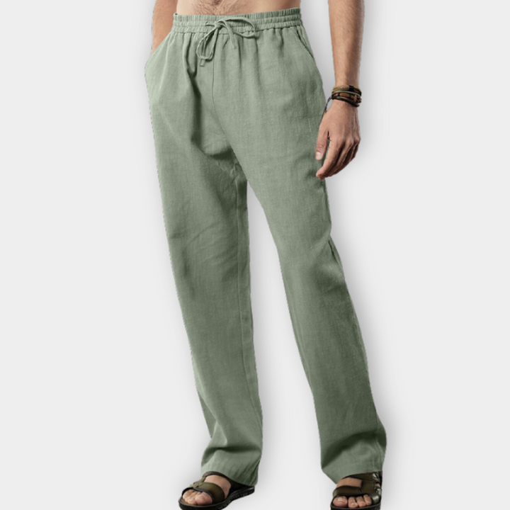 CALVANO | Linen Trousers