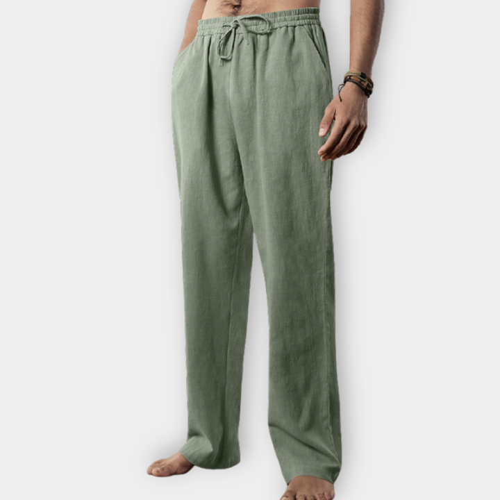 CALVANO | Linen Trousers