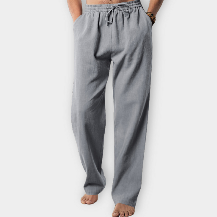 CALVANO | Linen Trousers
